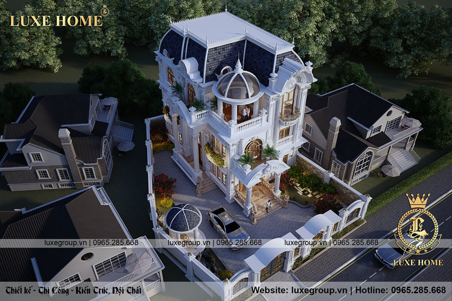 Thi Công Biệt Thự 3 Tầng Anh Chung Tại Ninh Bình – TC 3196