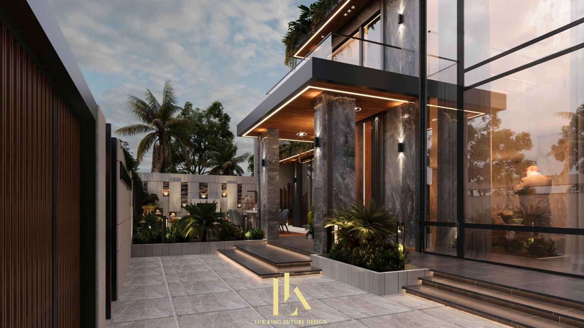 Bố trí đèn tại các bậc cầu thang di chuyển để đảm bảo an toàn cho người sử dụng